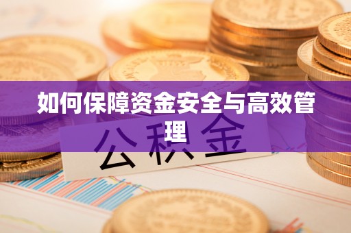 北门如何保障资金安全与高效管理
