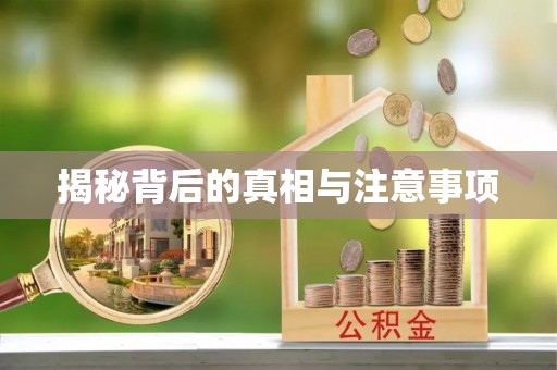 北门揭秘背后的真相与注意事项