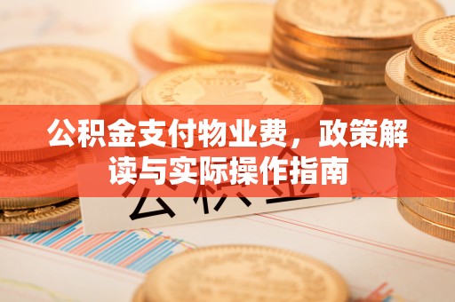 北门公积金支付物业费，政策解读与实际操作指南