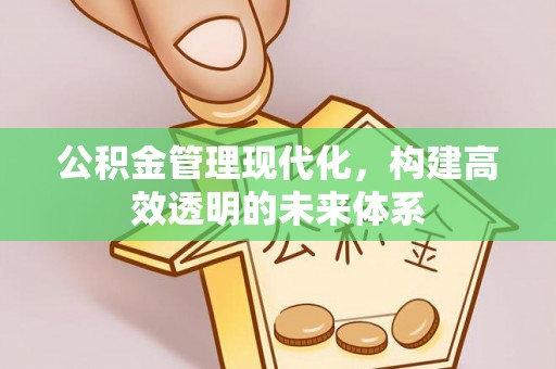 北门公积金管理现代化，构建高效透明的未来体系