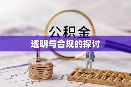 北门透明与合规的探讨