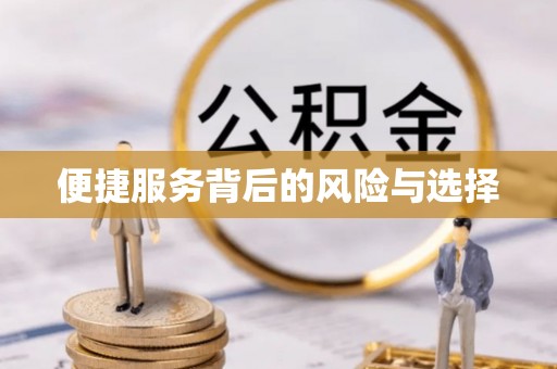 北门便捷服务背后的风险与选择