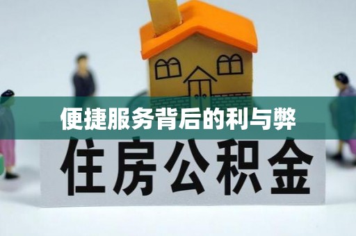 北门便捷服务背后的利与弊